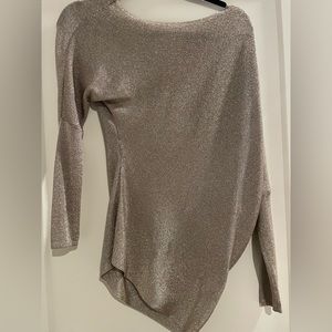Reiss asymmetric glimmer top